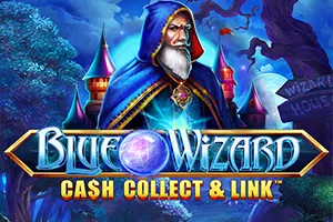 Playtech : Blue Wizard: Cash Collect & Link - MASURAPLAY77