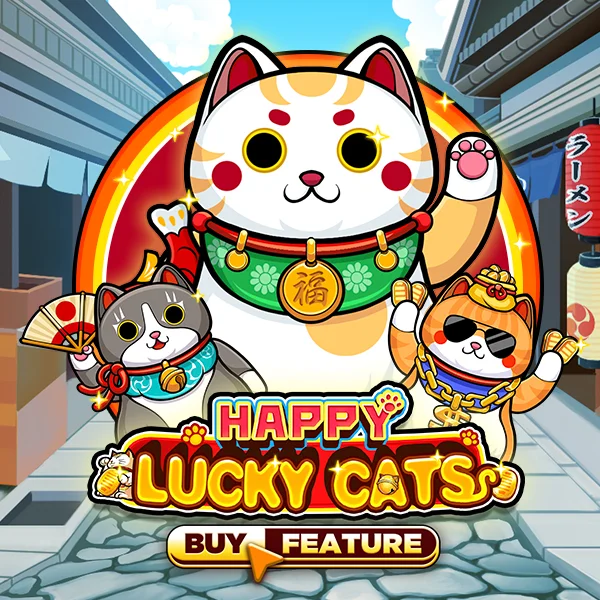 Microgaming : Happy Lucky Cats - MASURAPLAY77